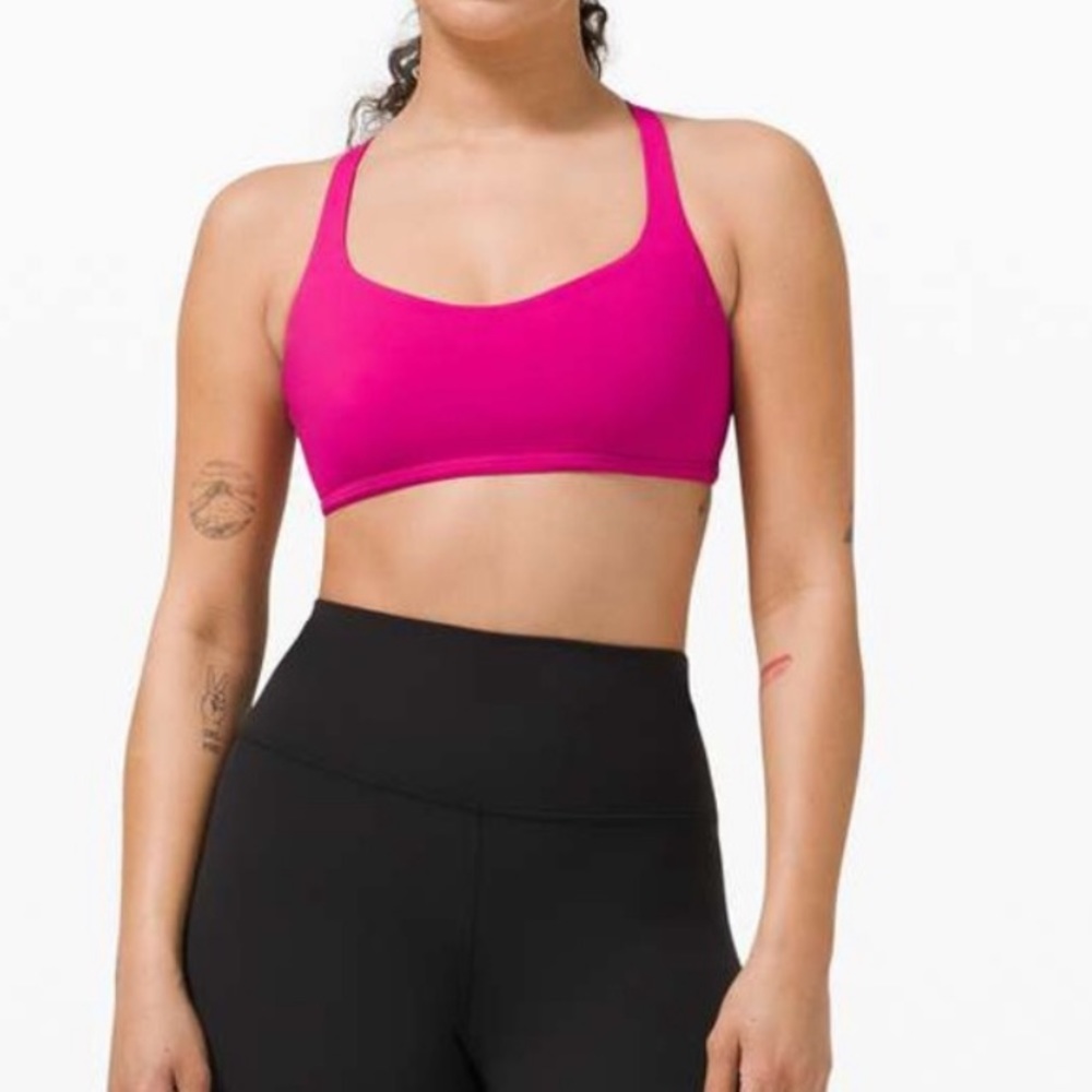 Lululemon Free to Be Bra, Ripened Raspberry Size 6